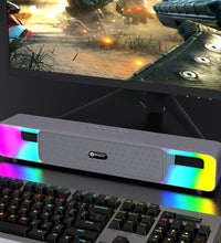 RISE Wireless Boombar Series – Dual Speakers, RGB Lighting & Long Battery Life-1 Year Warranty
