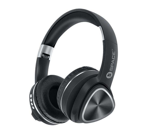 Level On-Ear Wireless RGB Headphones – RGB Lighting, 15-Hour Playback & Built-in Mic-12 Months Warranty