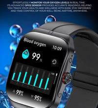 One Smart Watch – 1.95" AMOLED Curved Display, Bluetooth Calling & Health Monitoring