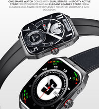 One Smart Watch – 1.95" AMOLED Curved Display, Bluetooth Calling & Health Monitoring