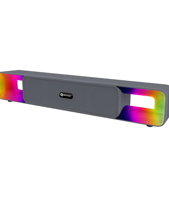 RISE Wireless Boombar Series – Dual Speakers, RGB Lighting & Long Battery Life-1 Year Warranty