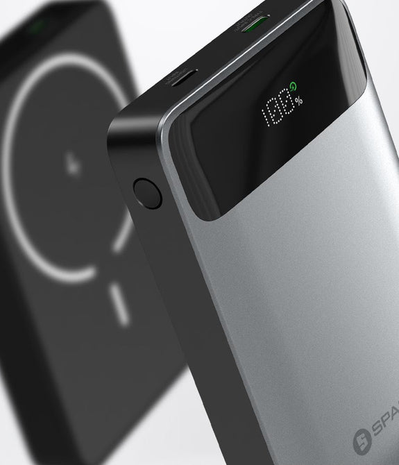 Wireless Power Bank 10000mAh – 15W Magnetic Wireless Charging, 22.5W PD & 1-Year Warranty