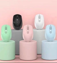 Wireless Bluetooth Mouse – Dual Mode 2.4G & Bluetooth, Rechargeable, Silent Click & 1600 DPI