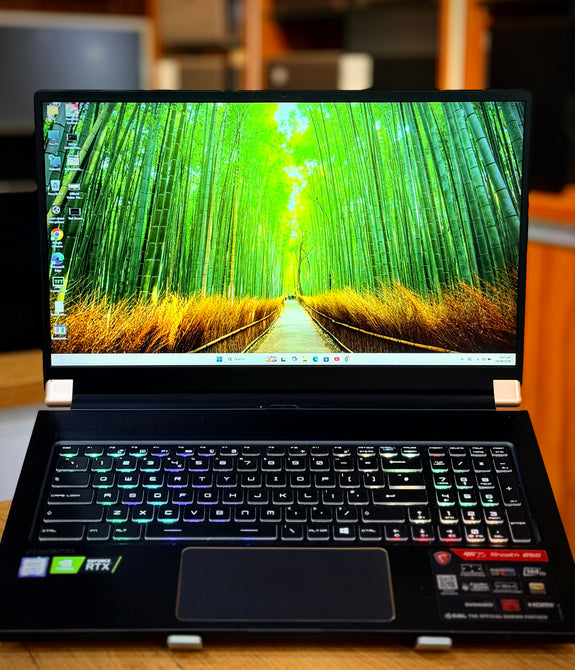 MSI GS75 Stealth 8SG Core i7 8th Gen – NVIDIA GeForce RTX 2080, 16GB/32GB RAM, 256GB/512GB SSD, RGB Backlit Keyboard, High-Performance Gaming Laptop