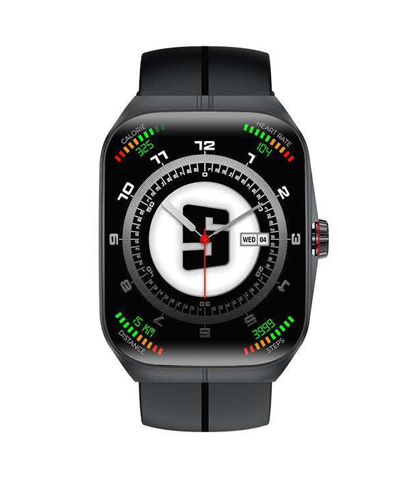 One Smart Watch – 1.95" AMOLED Curved Display, Bluetooth Calling & Health Monitoring